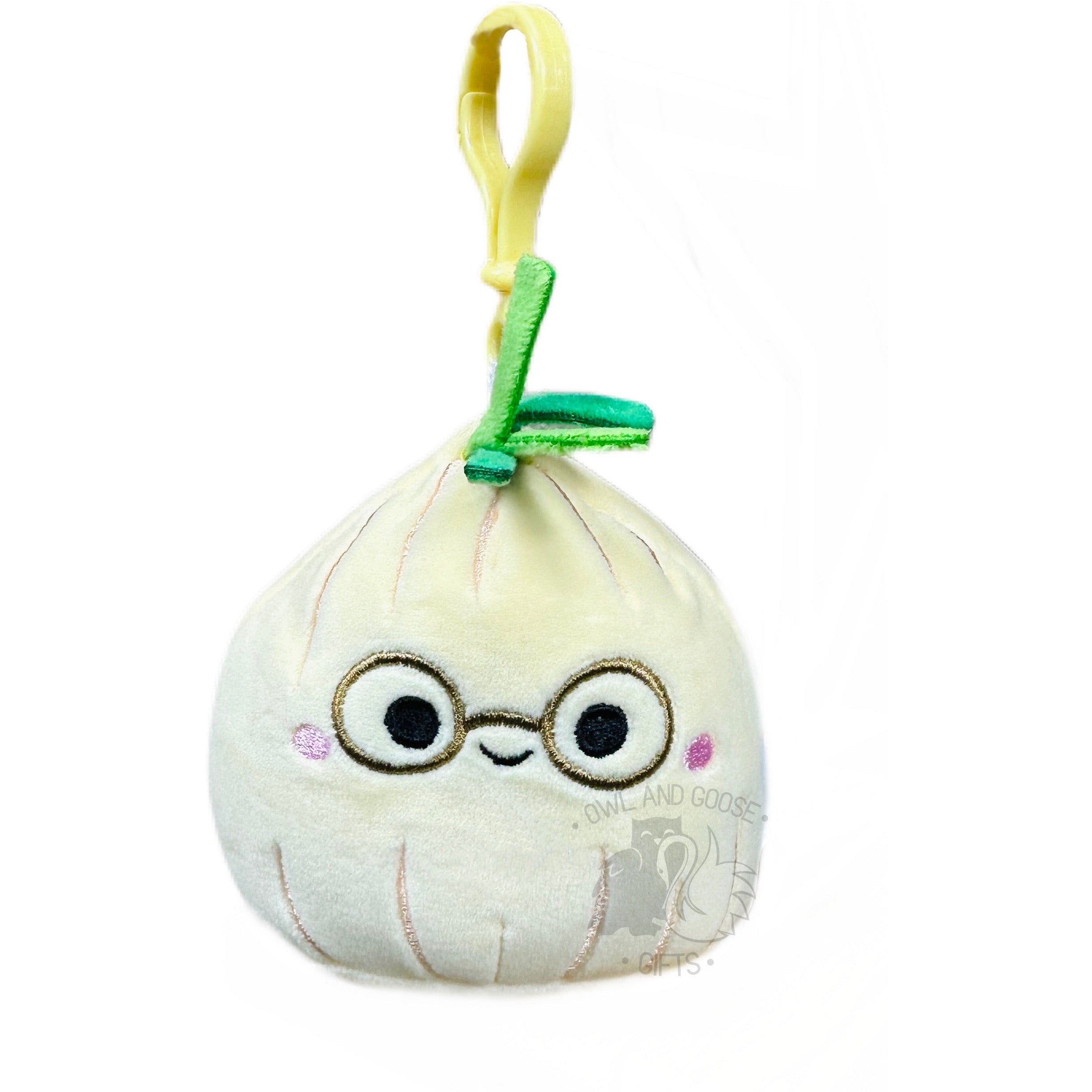 Squishmallows Official Kellytoy 3.5 Clip On Isolde the Onion Plush Toy S3  #1794