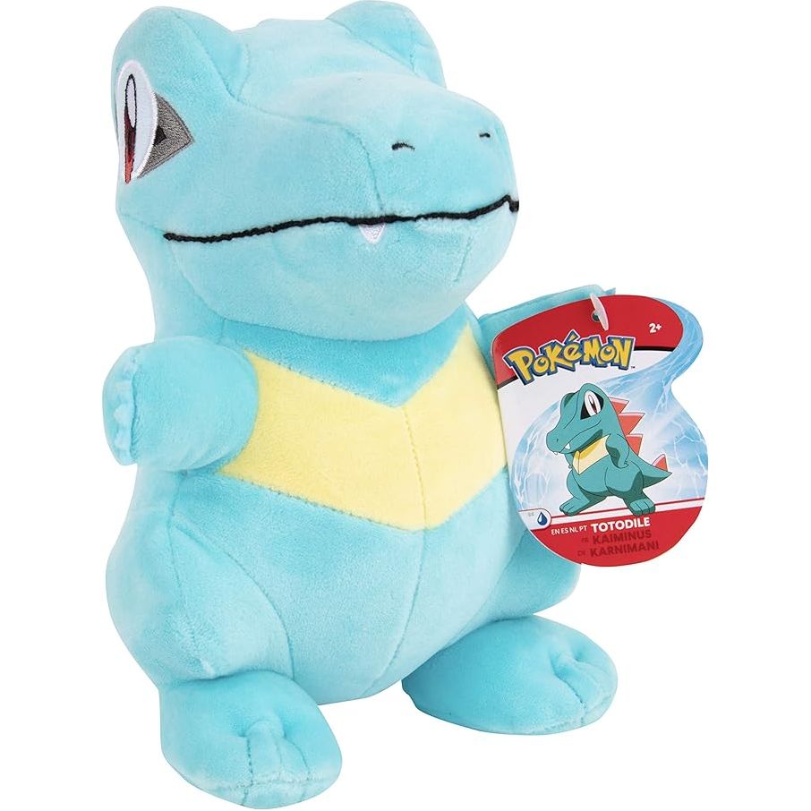 Pokemon 8 Inch Totodile Plush Toy - Owl & Goose Gifts