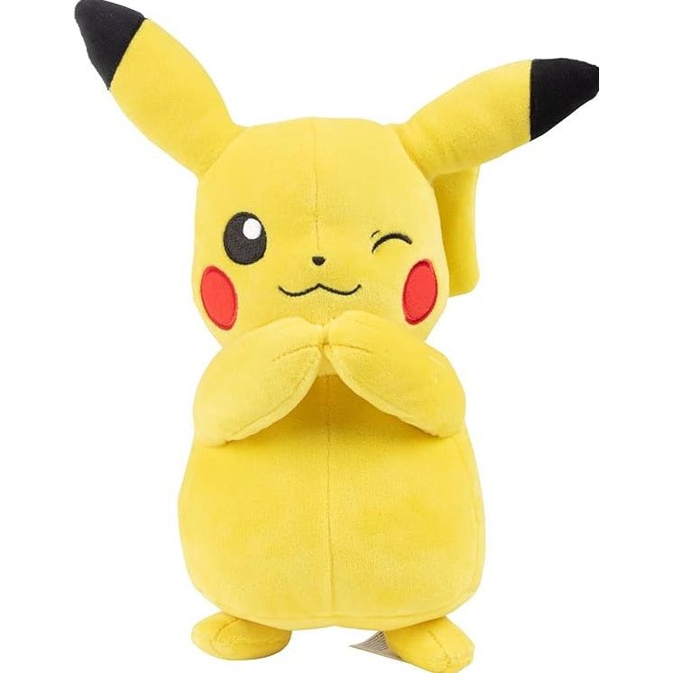 Pokemon 8 Inch Winking Pikachu Plush Toy - Owl & Goose Gifts