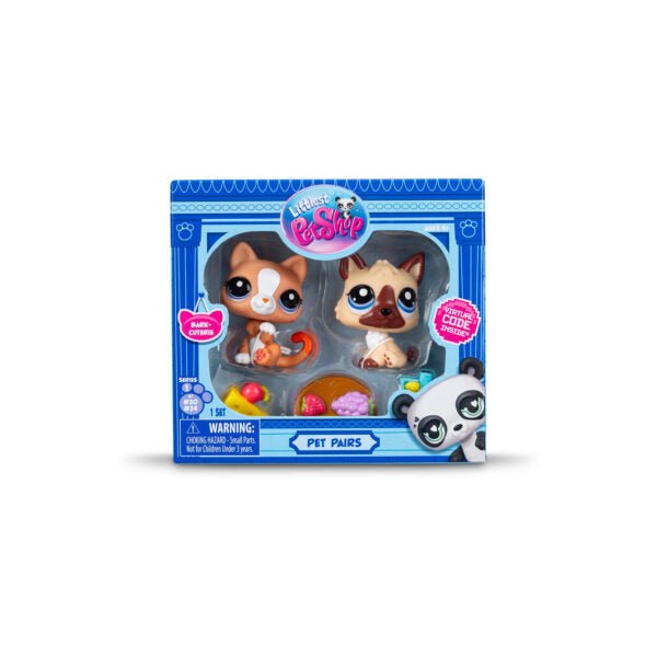 Littlest Pet Shop Pet Pairs Play Set - Shepherd #30 and Cat #34 - Owl & Goose Gifts