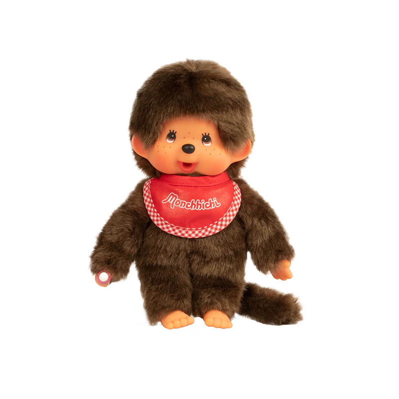 Monchhichi 8 Inch Classic Boy Plush Toy - Red