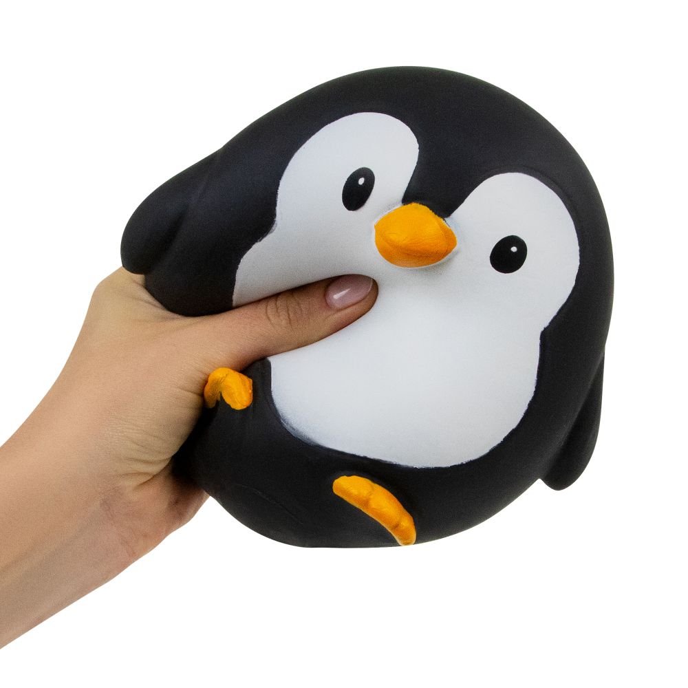 Keycraft 6" Inch Big Squij Penguin Jumbo Squishy Sensory Fidget Toy