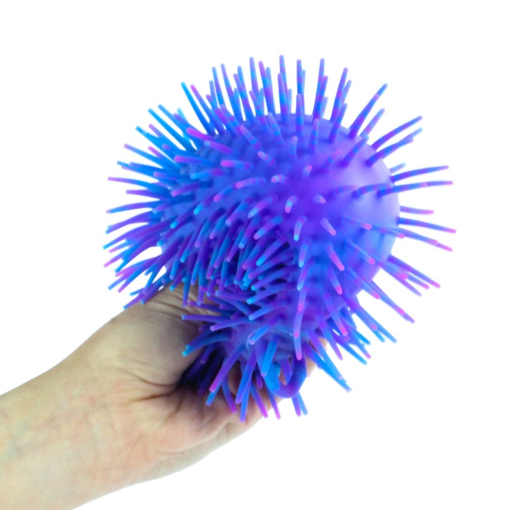 Keycraft Tutti Frutti Caterpillar Puffer Ball Air Filled Squishy Sensory Fidget Toy - Assorted