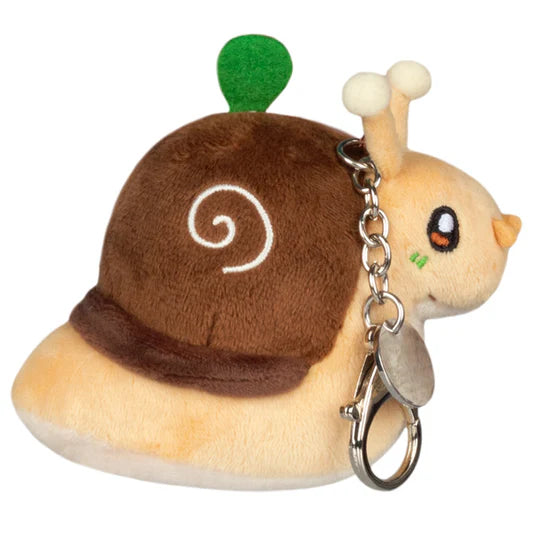 Squishable 3.5 Inch Micro Garden Snail Plush Clip