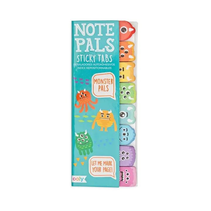 Ooly Note Pals Sticky Tabs - Monster Pals - Owl & Goose Gifts