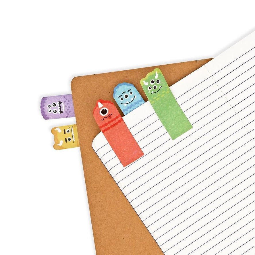 Ooly Note Pals Sticky Tabs - Monster Pals - Owl & Goose Gifts