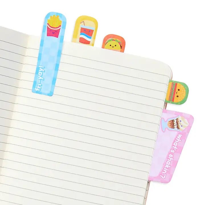 Ooly Note Pals Sticky Tabs - Fast Food - Owl & Goose Gifts