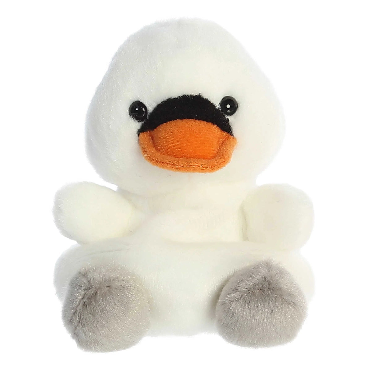 Palm Pals 5 Inch Alina the Swan Plush Toy - Owl & Goose Gifts