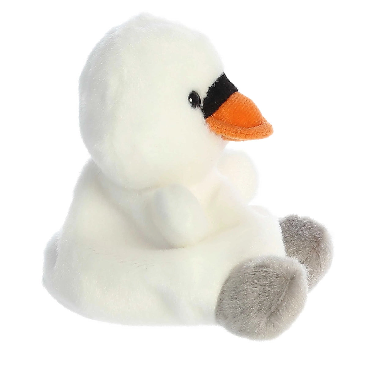 Palm Pals 5 Inch Alina the Swan Plush Toy - Owl & Goose Gifts