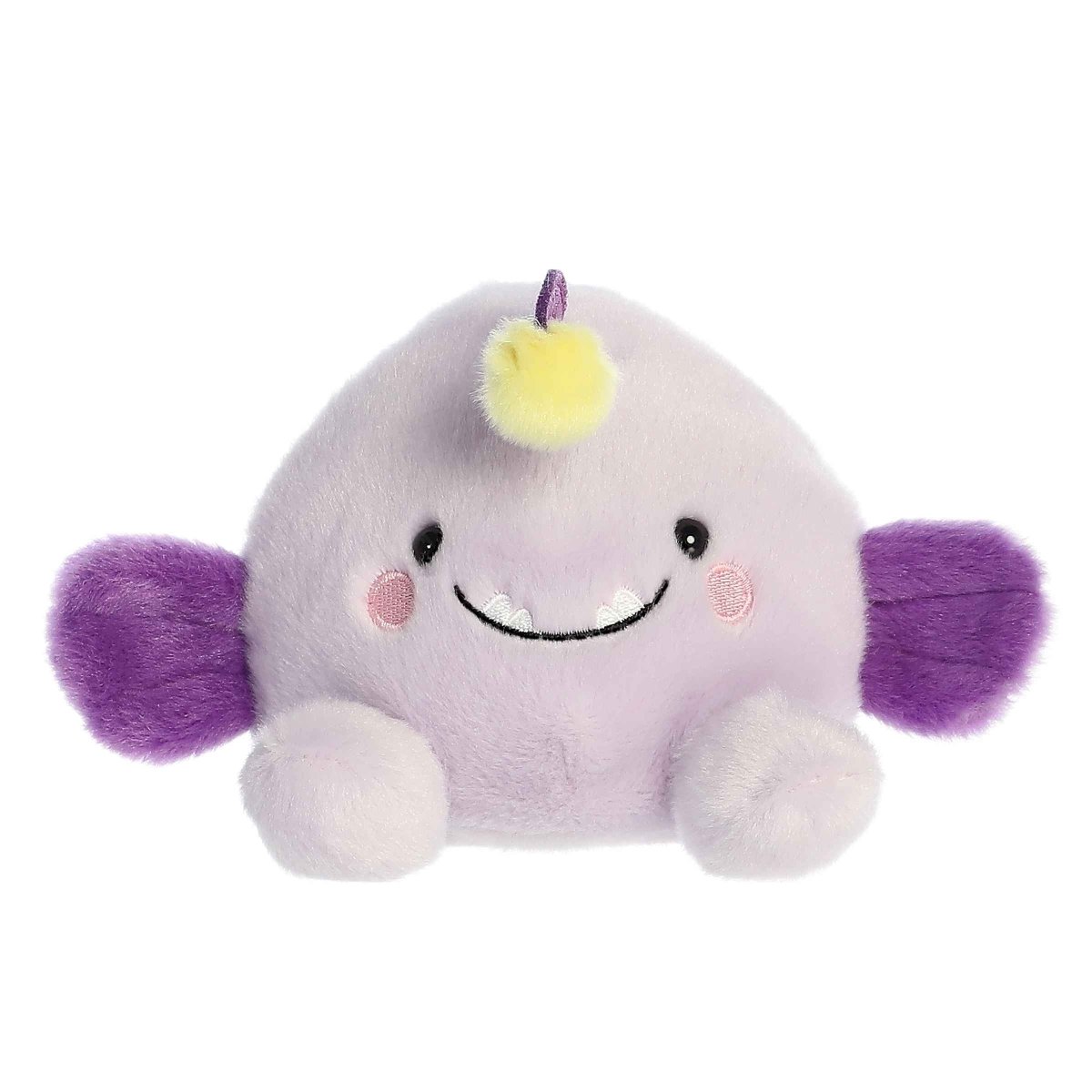 Palm Pals 5 Inch Blinky the Angler Fish Plush Toy - Owl & Goose Gifts