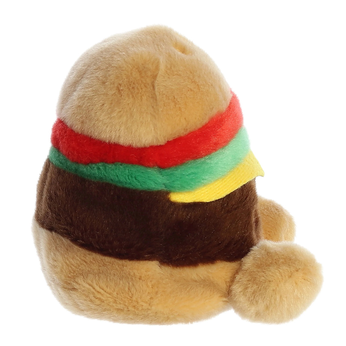 Palm Pals 5 Inch Charles the Cheeseburger Plush Toy - Owl & Goose Gifts