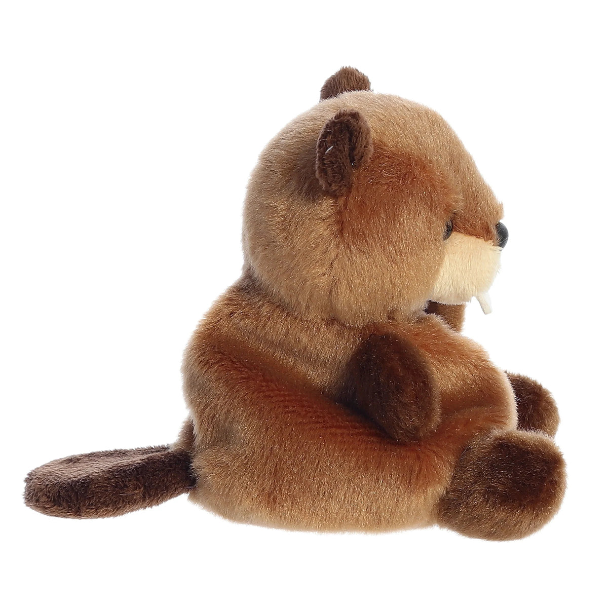 Palm Pals 5 Inch Chewy the Beaver Plush Toy - Owl & Goose Gifts