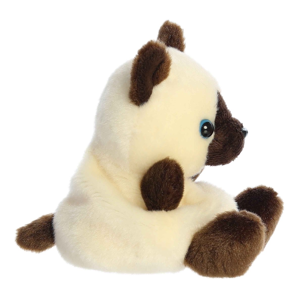 Palm Pals 5 Inch Dusty the Siamese Cat Plush Toy - Owl & Goose Gifts