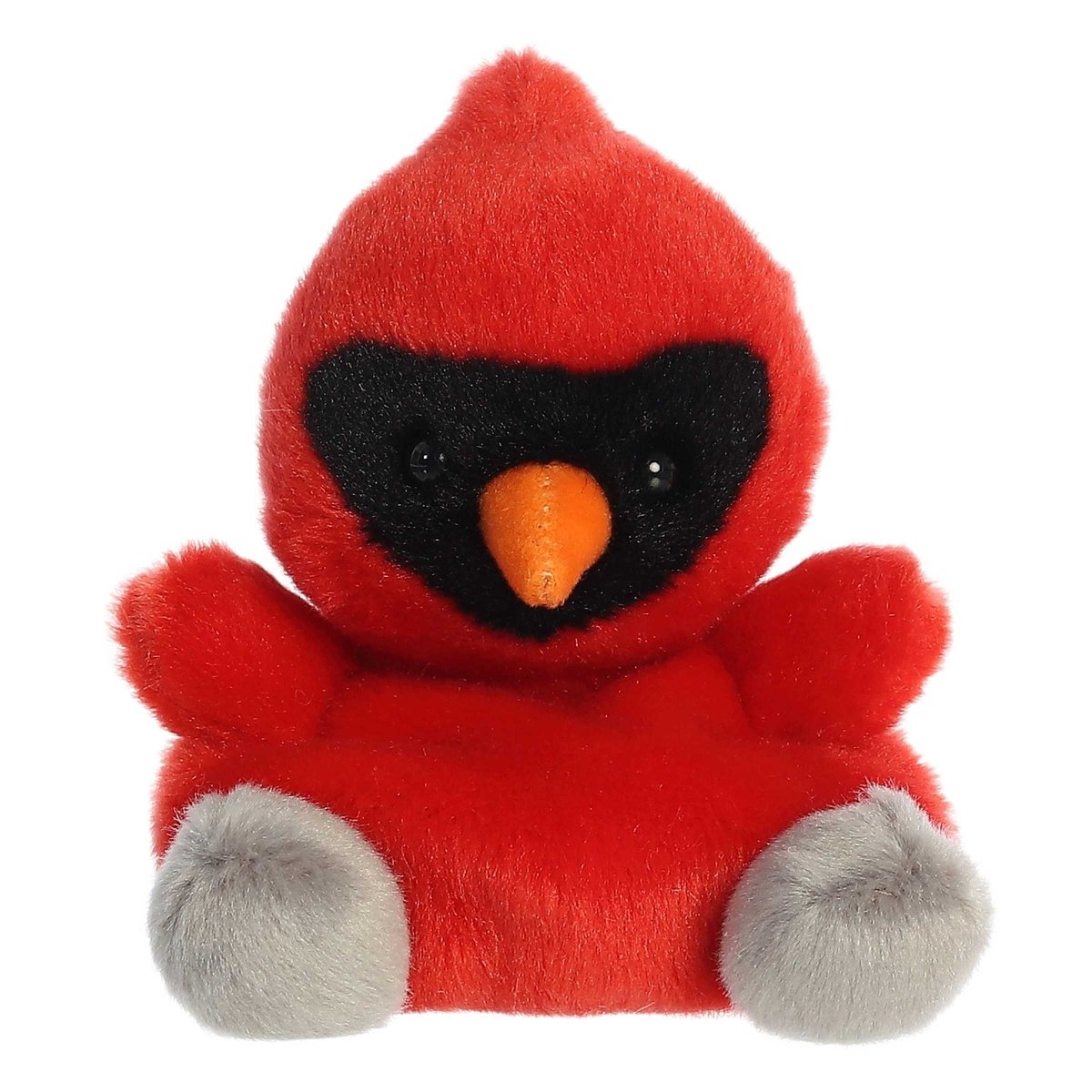 Palm Pals 5 Inch Louis the Cardinal Plush Toy - Owl & Goose Gifts