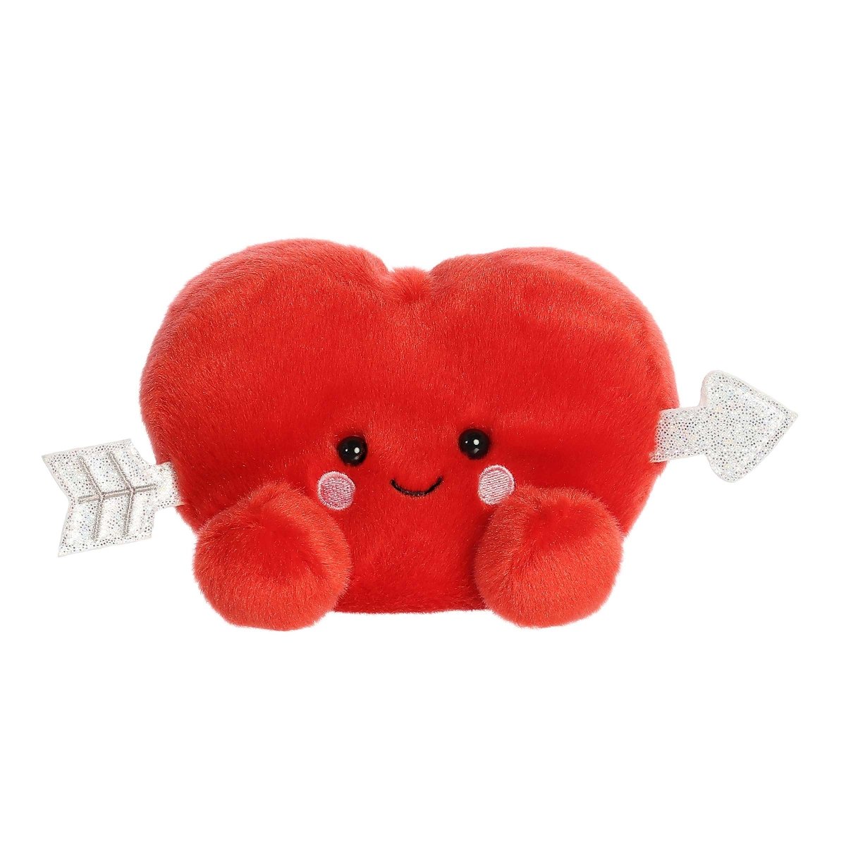 Palm Pals 5 Inch Paolo the Cupid Heart Valentine Plush Toy - Owl & Goose Gifts