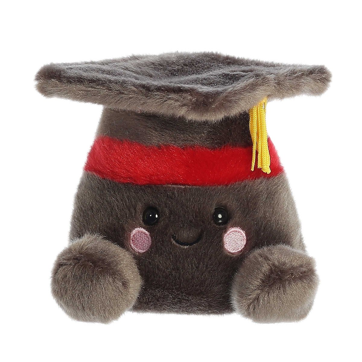 Palm Pals 5 Inch Scholarly the Graduation Cap Plush Toy - Owl & Goose Gifts