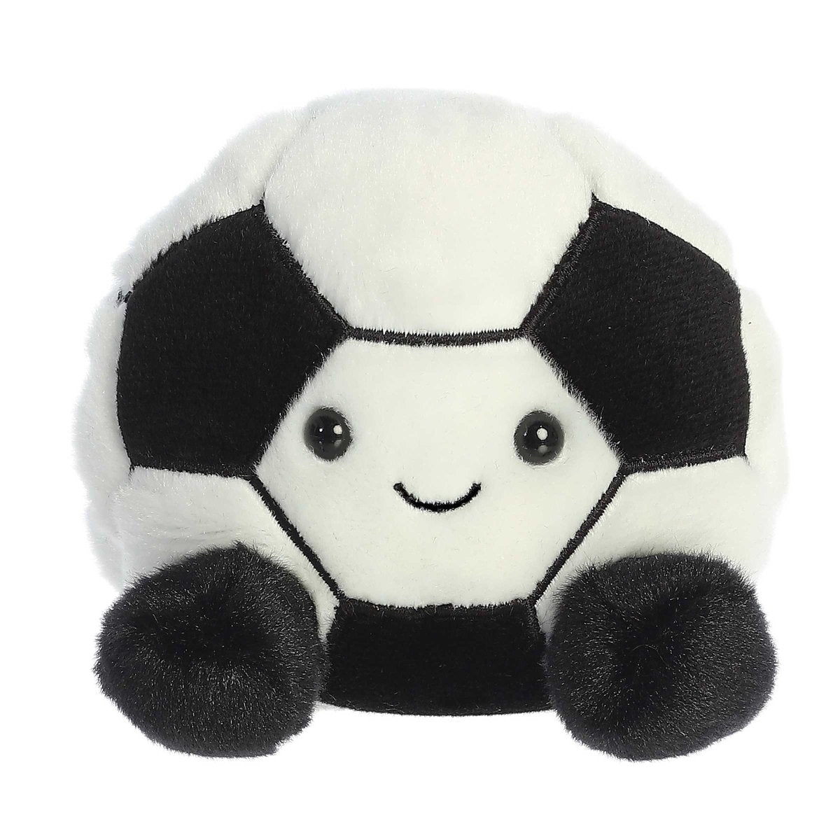 Palm Pals 5 Inch Striker the Soccerball Plush Toy - Owl & Goose Gifts