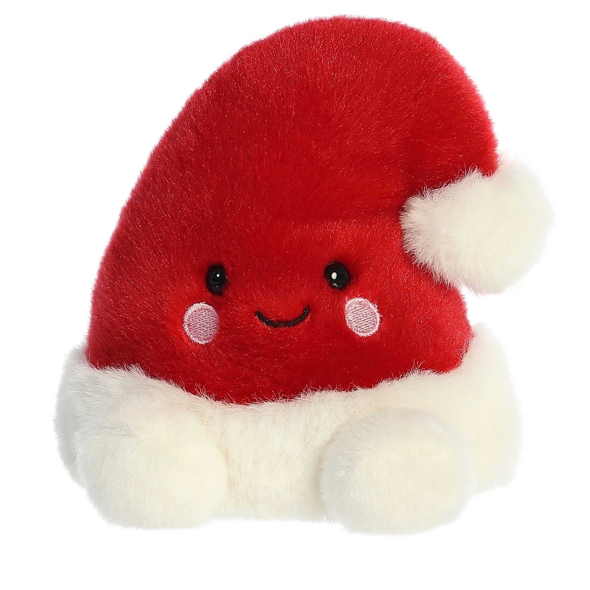 Palm Pals 5 Inch Topper the Santa Hat Christmas Plush Toy - Owl & Goose Gifts