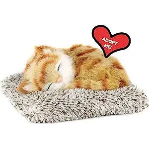 Perfect Petzzz 4.5 Inch Mini Orange Tabby Kitten - Owl & Goose Gifts