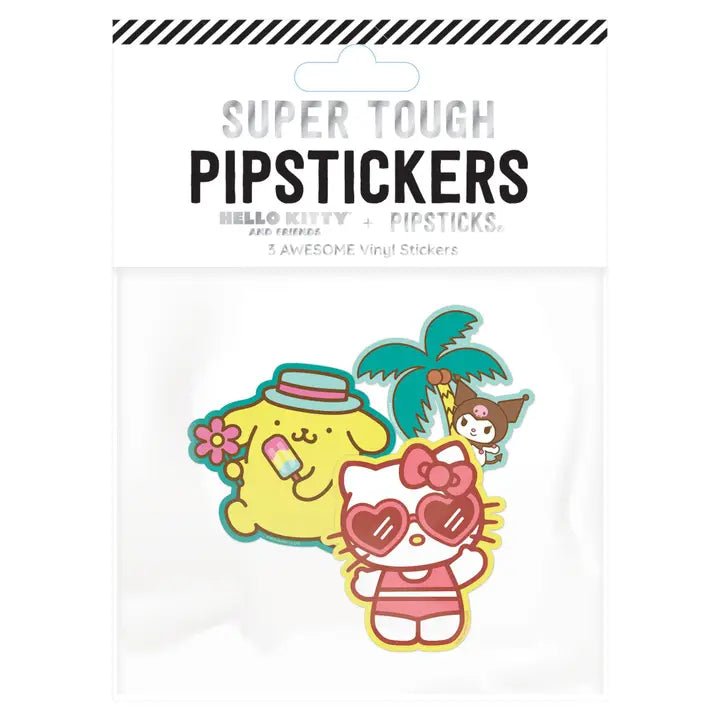 Pipsticks + Hello Kitty Summertime Vinyl Sticker Collection - Owl & Goose Gifts