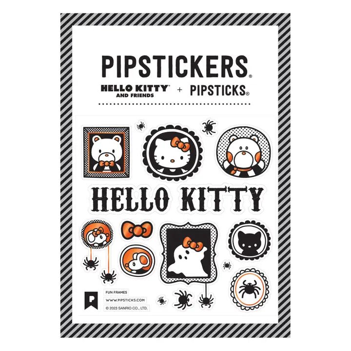 Pipsticks + Hello Kitty Fun Frames Halloween Stickers - Owl & Goose Gifts