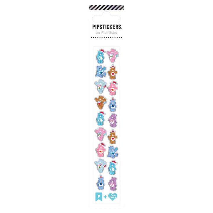 Pipsticks + Care Bears Furry & Festive Holiday Sticker Sheet - Owl & Goose Gifts