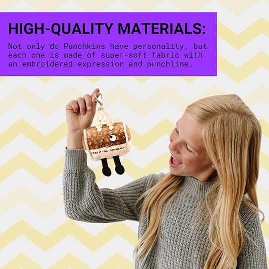 Punchkins Bites - I'm Fine, Everything is Fine Dumpster Fire Plush Clip - Owl & Goose Gifts