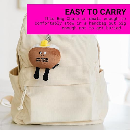 Punchkins Bites - I'm Fine, Everything is Fine Dumpster Fire Plush Clip - Owl & Goose Gifts