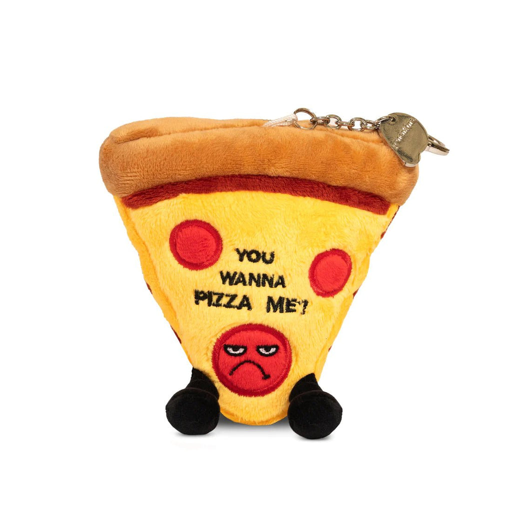 Punchkins Bites - You Wanna Pizza Me Plush Clip - Owl & Goose Gifts