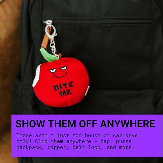 Punchkins Bites - Let's Taco Bout It Plush Clip - Owl & Goose Gifts