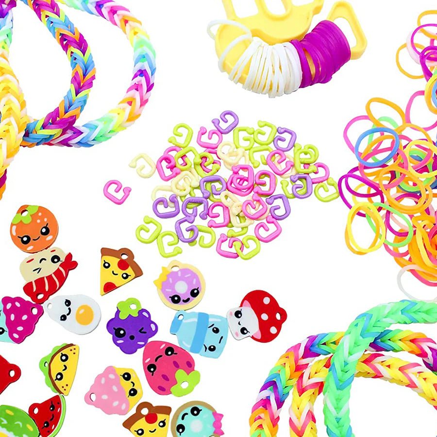 Rainbow Loom Loomi - Pals® Charm Bracelet Kit - Food - Owl & Goose Gifts