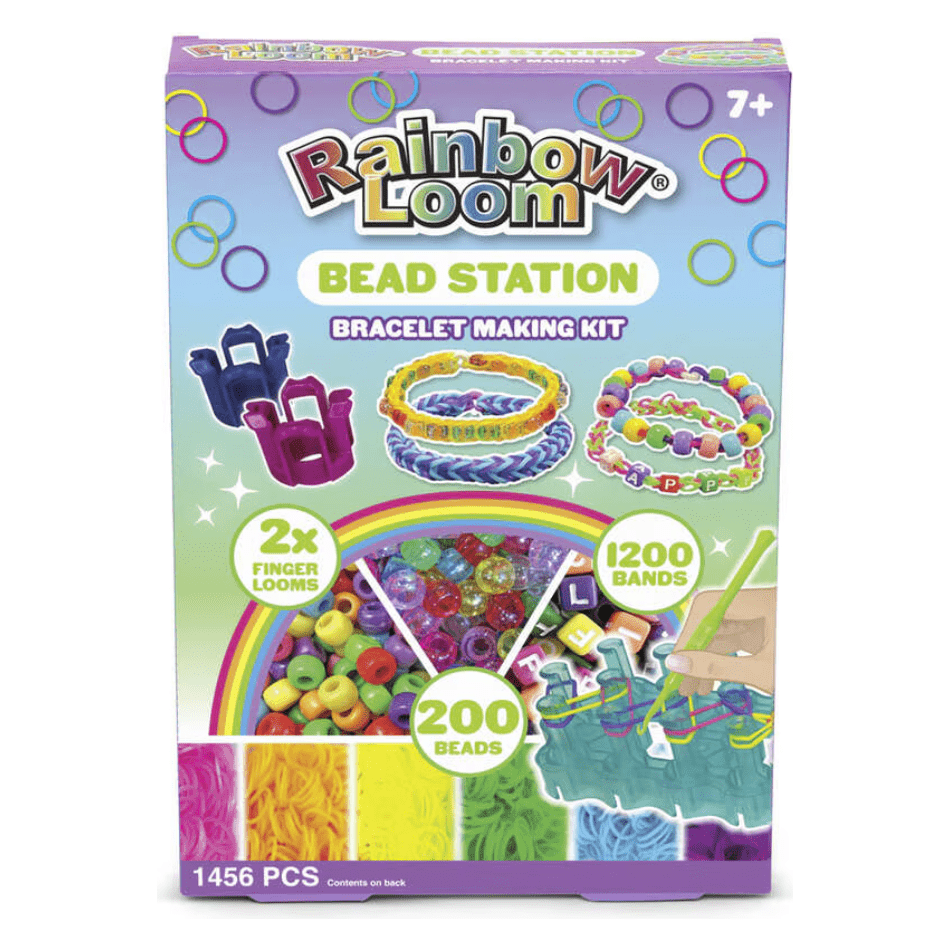 Rainbow Loom Bead Station Bracelet Kit - Owl & Goose Gifts