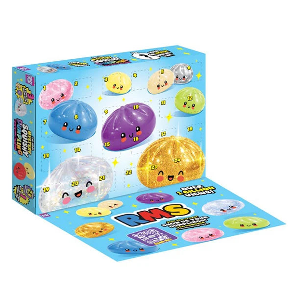 RMS/Crazy Fun Official Mystery Dumpling Bao Bun Squishy 24-Day Advent Calendar