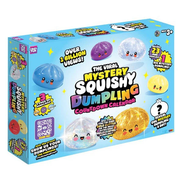 RMS/Crazy Fun Official Mystery Dumpling Bao Bun Squishy 24-Day Advent Calendar