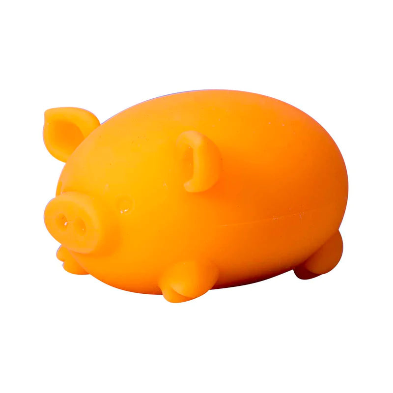 Nee Doh Dig It Pig 2.5 Inch Squish Ball Fidget Toy