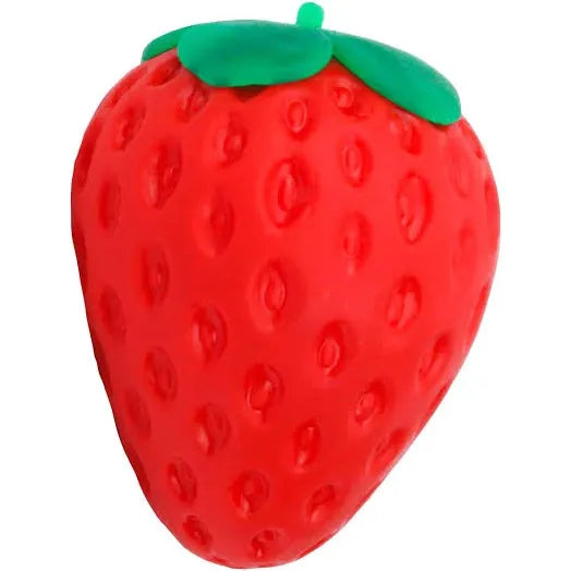 Crunchy Strawberry Squishy 3 Inch Crunchy ASMR Squishy Sensory Toy