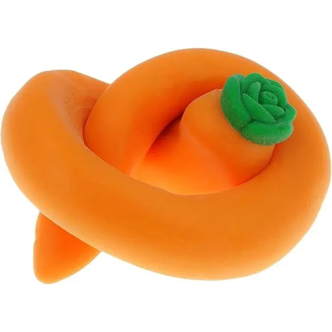 Ja-Ru Squeesh Yum 7 Inch Kray Zee Karrot Sand Filled Squishy Sensory Toy