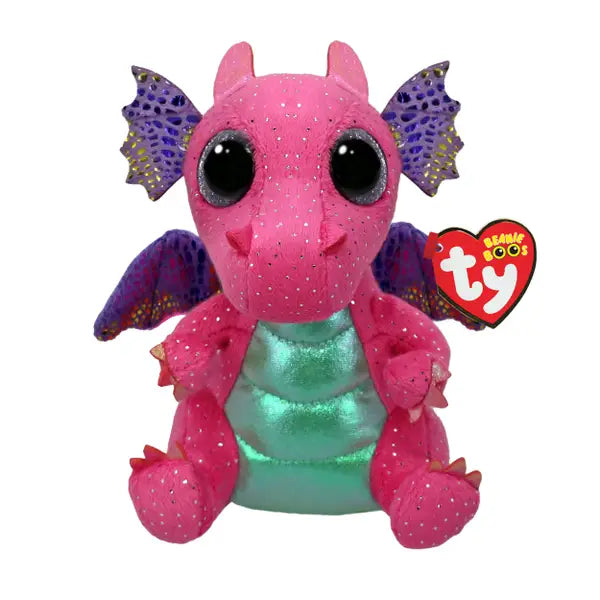 Ty Beanie Boos 8 Inch Spitfire the Dragon Plush Toy
