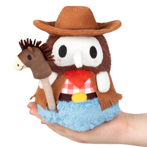 Squishable 7 Inch Alter Egos Plague Doctor Cowboy Plush Toy - Owl & Goose Gifts