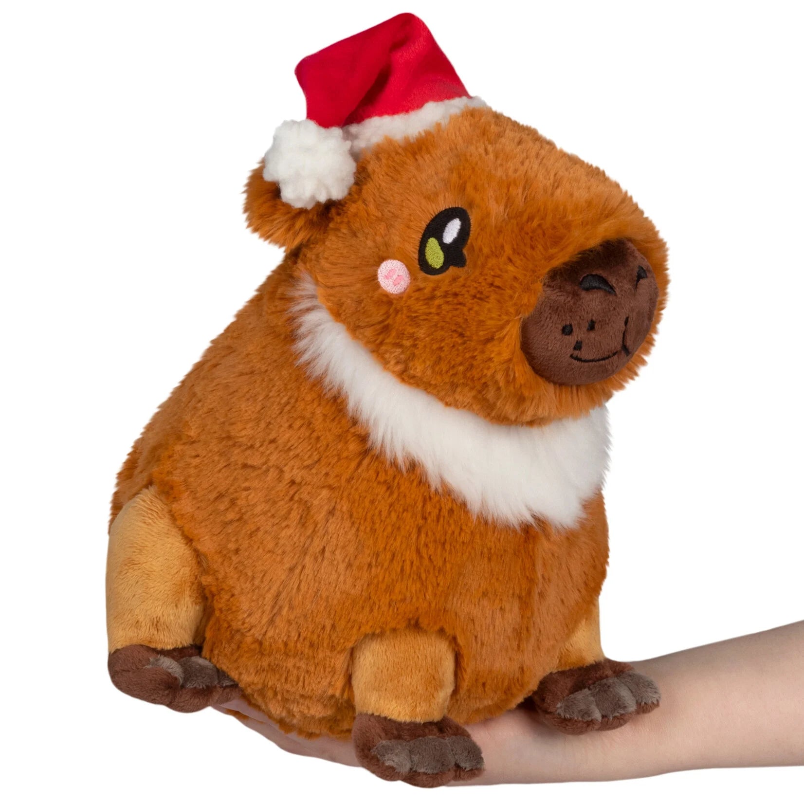 Squishable 9 Inch Mini Festive Capybara Holiday Plush Toy