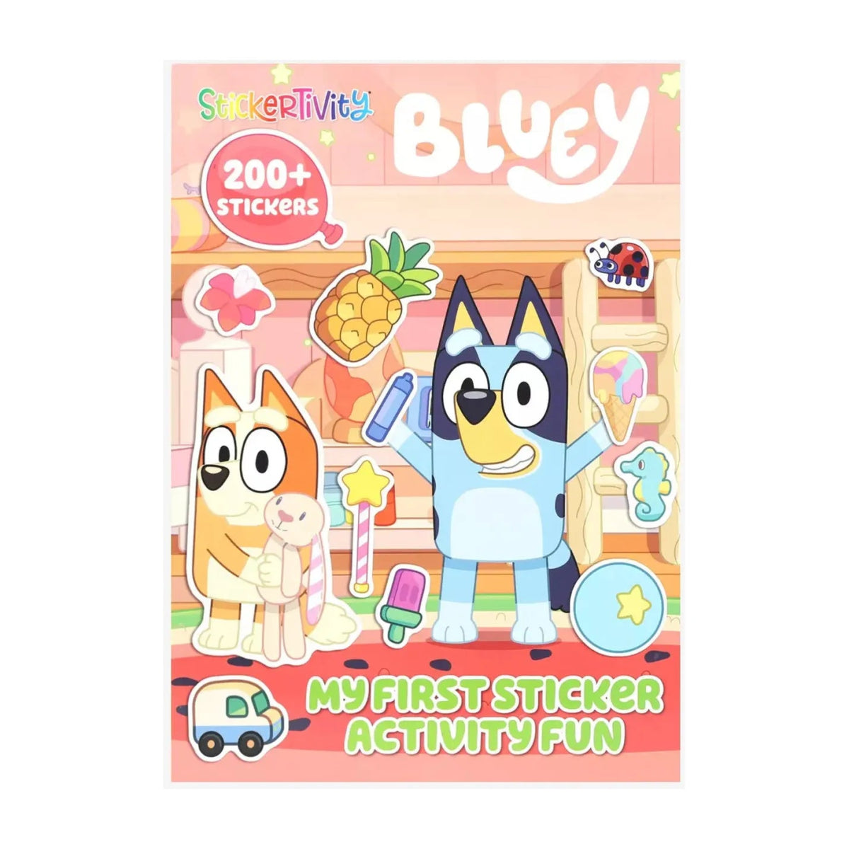 Stickertivity Bluey: My First Sticker Activity Fun - Owl & Goose Gifts