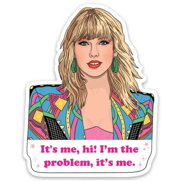 Taylor It's Me...Hi! Vinyl Sticker by The Found - Owl & Goose Gifts