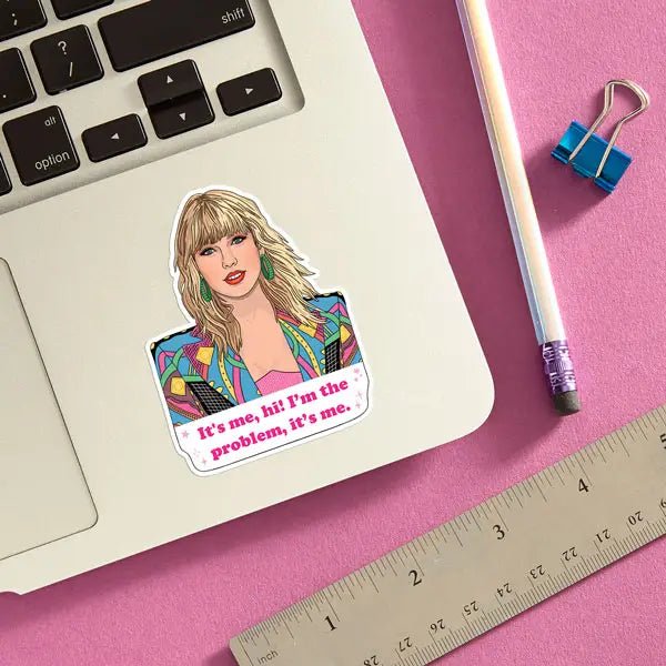 Taylor It's Me...Hi! Vinyl Sticker by The Found - Owl & Goose Gifts