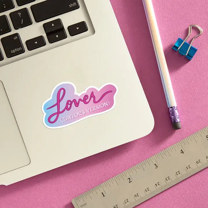 Lover (Taylor's Version) Vinyl Sticker by The Found - Owl & Goose Gifts