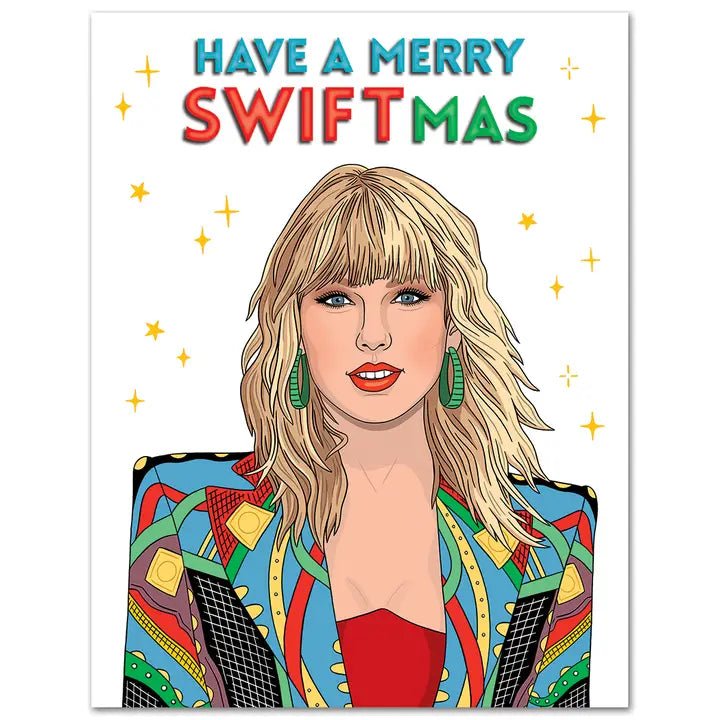 Merry SWIFT - Mas Holiday Card by The Found - Owl & Goose Gifts