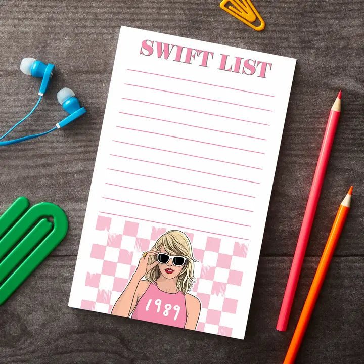 Swift List Notepad by The Found - Owl & Goose Gifts