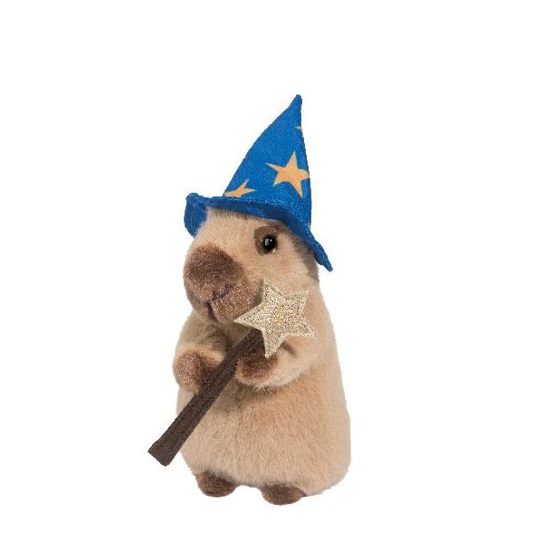 Douglas 6 Inch Wizard Capybara Halloween Plush Toy