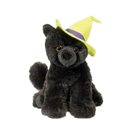 Douglas 7 Inch Witch the Cat MINI Soft Halloween Plush Toy