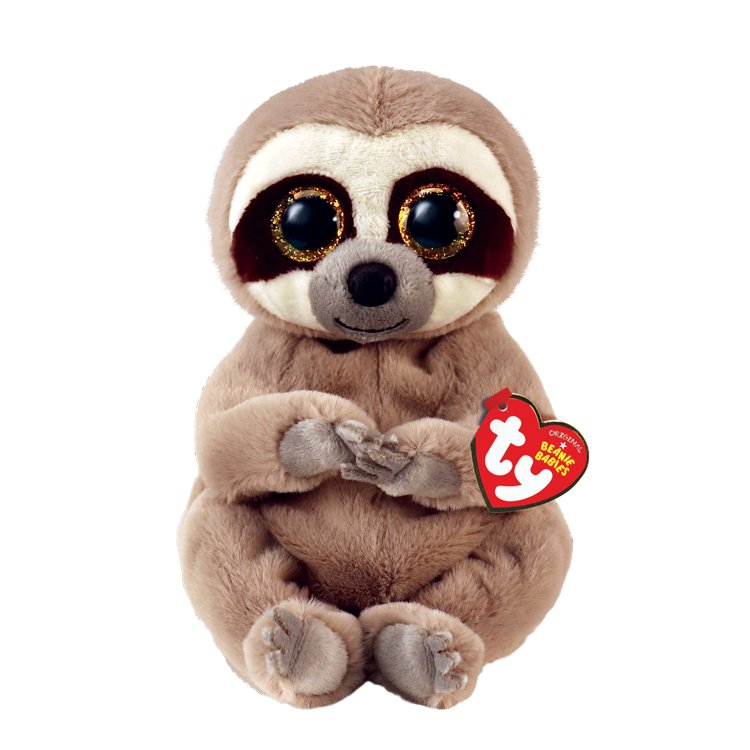 Ty Beanie Bellies 8 Inch Silas the Sloth Plush Toy - Owl & Goose Gifts