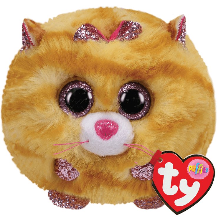 Ty Beanie Balls 4 Inch Tabitha the Cat Plush Toy Owl Goose Gifts